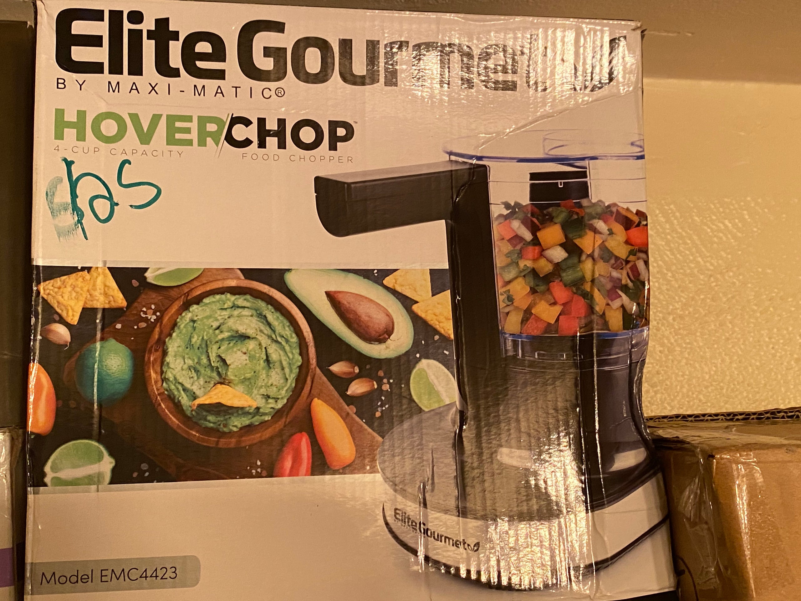 Elite Gourmet HoverChop 4-Cup Touch Screen Food Chopper